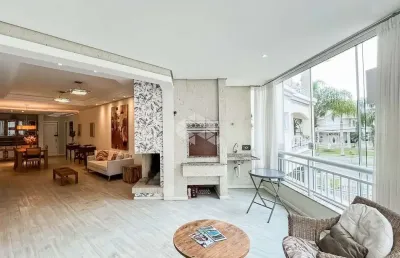 Apartamento  semimobiliado à venda em jurerê internacional com 3 quartos