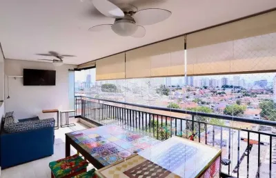 Apartamento á venda 3 dormitórios, 126m², c/02 vagas de garagem