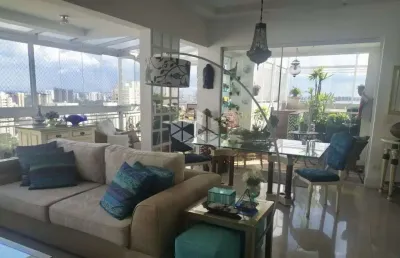 Venda cobertura duplex no alto da boa vista com 180m 3 suítes - 3 vagas