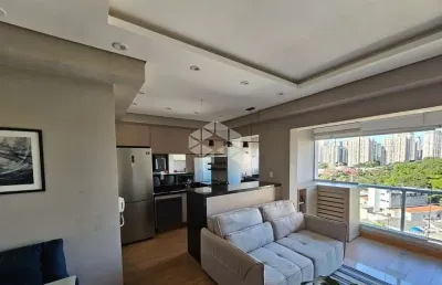 Venda apartamento no brooklin - mobiliado 2 dormitórios - 1 vaga - deposito