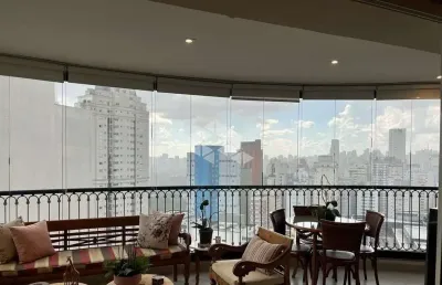 Apartamento para locação ou venda no jardim paulista - 9m² , 4 dormitórios (3 suítes) , 4 vagas de garagem