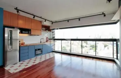 Apartamento venda 1 dorm. equipado e planejado com vista incrível 45m² 1 vaga