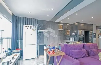 Apartamento no condomínio viaza no campo belo com 66m² 1 suíte 2 banheiros 2 vagas.