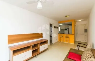 Apartamento com 1 dormitório e vaga de garagem  no menino deus