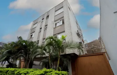 Apartamento com 62 metros privativos, 02 dormitórios, garagem  no menino deus 62 m²