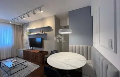 Apartamento 59m² , 2 dormitórios, 1 vaga coberta , menino deus
