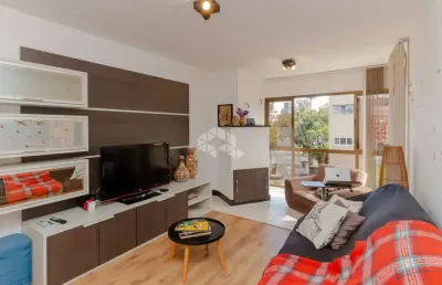 Apartamento mobiliado com 2 dormitórios e 2 vagas petrópolis .