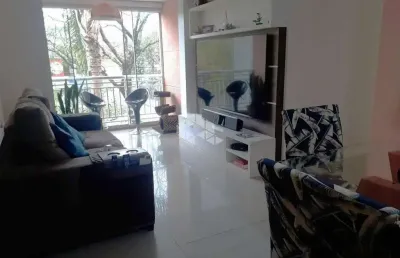 Apartamento de  3 dormitorios com 1 vaga com infra completa