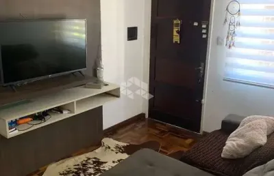 Apartamento no bairro teresópolis,2 dormitórios  semi mobiliado.