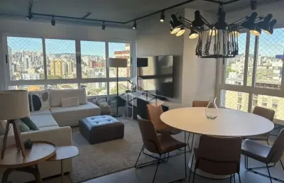 Apartamento 02 dormitórios, 2 vagas, nos altos do bairro rio branco, andar alto