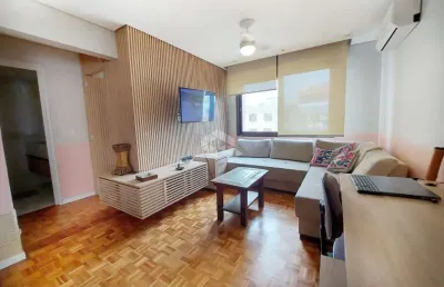 Apartamento com 2 dormitórios e 1 vaga no bairro higienópolis