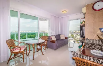 Apartamento com 2 dormitórios no bairro três figueiras