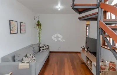 Maravilhosa cobertura de 133m² privativos,  2 dormitórios com 1 vaga dupla de garagem coberta.