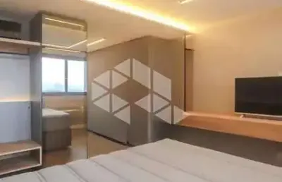 Lindo studio 01 dormitorio decorado no go rio branco da melnick