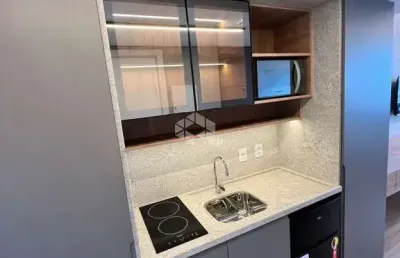 Apartamento loft finamente mobiliado e decorado no go rio branco da melnick