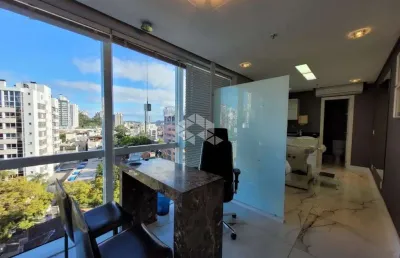 Sala comercial clinica médica montada com 56m² no próximo do parcão