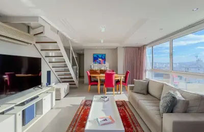 Cobertura 3 quartos com piscina e vista na bela vista