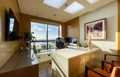 Belíssima sala comercial no prime offices praia de belas, vista para o rio!