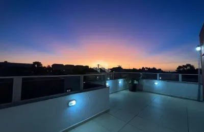 Credito real pontal apresenta, lindo triplex  todo mobiliado em condomínio no bairro tristeza.