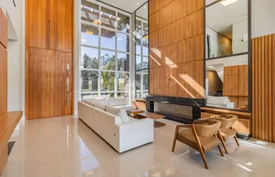 Casa a venda no condomínio alphaville  porto alegre  totalmente mobiliada