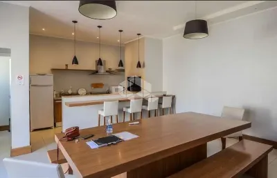 Apartamento de 2 dormitórios vaga de garagem, salão de festas, na santo antônio, elevador, silencioso