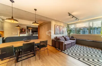 Apartamento duplex mobiliado e decorado em andar alto no teresópolis.