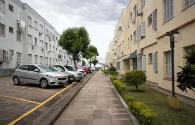 Apartamento 02 dormitórios, cristo redentor, 01 vaga reformado