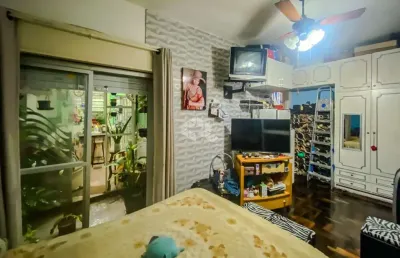 Apartamento 1 dormitório com pátio e vaga de garagem em frente ao parque da redenção - porto alegre
