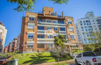 Cobertura à venda, com 2 quartos/dormitórios, 1 vaga/box, no bairro cavalhada, zona sul de poa/rs.