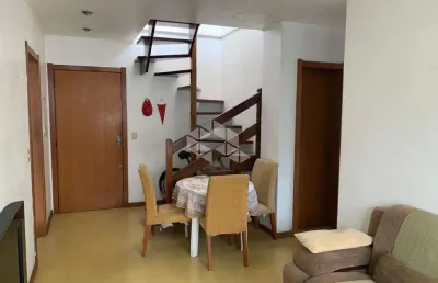 Cobertura 3 dormitórios, 1 suíte, 2 vagas, bairro são sebastião, porto alegre.