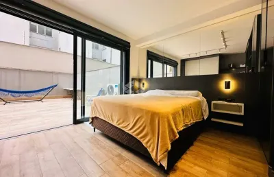 Apartamento garden com 1 quarto, 1 vaga e 59m² para vender por r$ 610.000