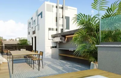 Apartamento 02 dormitórios, 02 suítes, 01 vaga, bairro auxiliadora