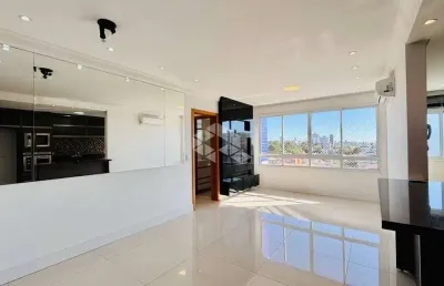 Apartamento 2 dormitórios, 1 suíte, 2 vagas, jardim itu, porto alegre.