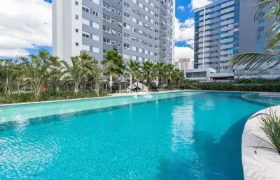 Apto  dois dormitórios com vaga no gran park lindóia