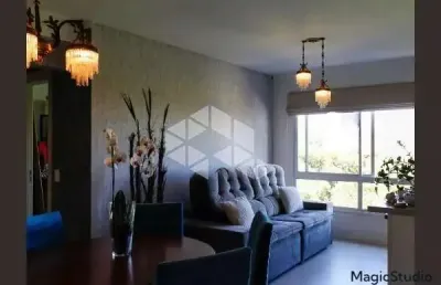 Apartamento mobiliado e decorado com suíte e garagem à venda.