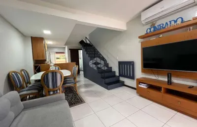 Duplex semi mobiliado com 02 dormitórios no jardim europa
