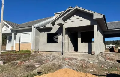 Casa em contrução com 02 dormitórios sendo 01 suíte no bairro aliança