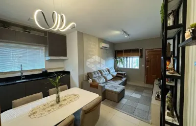 Casa residencial no bairro forquilhas, em são josé, sc, semi-mobiliada, edícula, espaço gourmet, 02 quartos, 02 vagas de garagem.