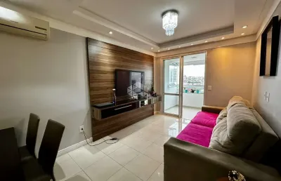Apartamento com 3 quartos sendo 1 suíte e 2 vagas de garagem no bairro campinas em são josé/sc