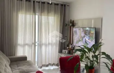 Apartamento no bairro ipiranga, em são josé, sc, semi-mobiliado, 02 dormitórios, e 01 vaga de garagem.