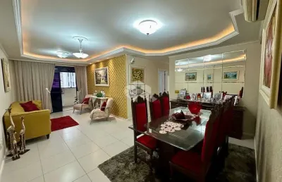 Apartamento à venda com 3 quartos sendo 1 suíte e 1 vaga de garagem no bairro campinas em são josé/sc