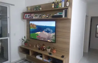 Apartamento à venda com 2 quartos sendo 1 suíte e 1 vaga de garagem no bairro areias em são josé/sc