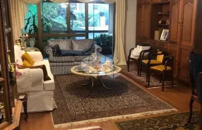 3 dormitórios/quartos, suíte, sacada, churrasqueira, 2 garagens, 145m² área útil.