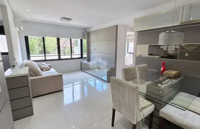 Apartamento 02 dormitórios, desocupado e semi mobiliado próximo do barra shoppingopping