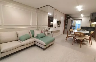 Apartamento a venda com 3 dormitórios, um suite e 108 m² privativos.