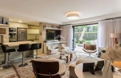Apartamento garden de 03 dormitórios e 03 vagas com 220m² no bairro chácara das pedras em poa.