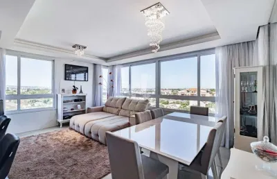 Apartamento 2 quartos sendo 1 suíte de 91m² e 2 vagas cobertas no bairro nossa senhora das graças