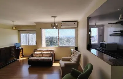Belo apartamento de 3 dormitórios/quartos transformado em 2 com vaga