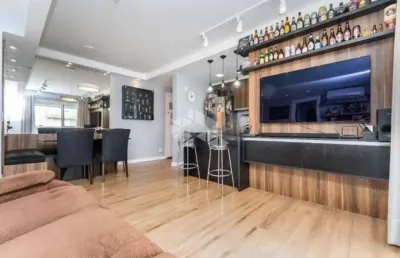 Apartamento 3 dormitórios mobiliado no jardim carvalho