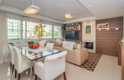 Apartamento 3 dormitórios, suíte, 2 vagas, 107m² no passo da areia em porto alegre.